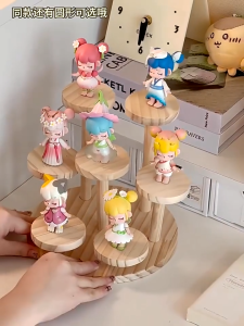 Rak Pameran Kayu Serbaguna (Organizer Desktop) Untuk Perfume Mainan & Barang Koleksi Wooden Display Riser Shelf Perfume Display Rack木质阶梯架 展示架