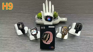 H9 For XM Smart Watch Calculator Bluetooth Calling IP67 Waterproof Heart Rate Games 20 MM Silicone Strap