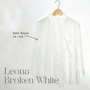 Kemeja Atasan Wanita Terbaru Atasan Motif Blouse Leona