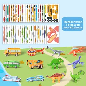 STARRY ARK | 3D Puzzle Toy for Children 3-6 Years Old Dinosaur Animal Educational Toy