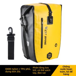 West Biking | Túi Đựng Sau Xe Dung Lượng Lớn Chống Nước