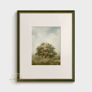 Vintage French Countryside Decorative Painting