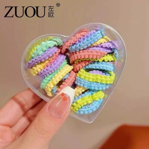 ZUOOU | Black Gentle on Hair High Elasticity Durable Childrens Hair Tie