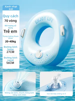 CHEORLIAN | Vòng Bơi Dày Chống Lật cho Trẻ 5+ Tuổi