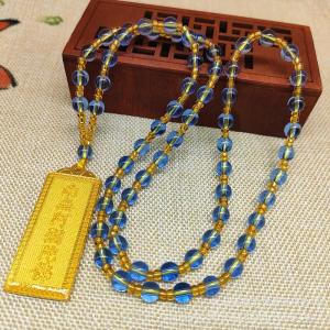 Amiduta Buddha Necklace Womens Style Peace Pendant Sweater Chain South Sanskrit Name Brand New Fresh out Fashion Jewelry