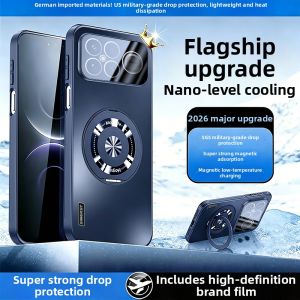 SIMERST | Magnetic Stand Matte Protective Case