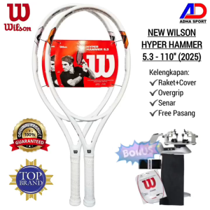 Raket Tenis WILSON Hyper Hammer 5.3 - 110 inch Tennis Racket Original