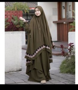 gamis set syari haura by resvy collection