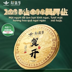 XINYIHAO | Bánh Trà Pu-erh Sơ Chế Từ Cây 800 Năm Tuổi