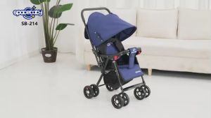Stroller Spacebaby SB 214 Kereta Dorong Bolak Balik Original Kardus Bawaan Pabrik
