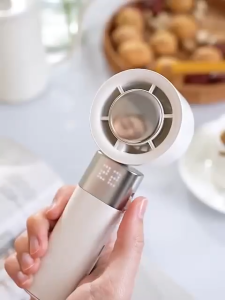 KIYOSO RF2 Foldable Ice Cooling 16Hrs Mini Fan 13000 RPM With 4000mAh 100 Gears Portable Cooler Handheld