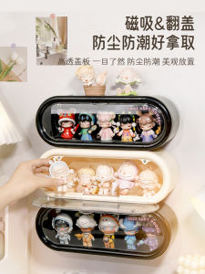Wall-Mounted Dustproof Transparent Display Box Collectible Doll Storage Organizer Home Use Hanging Cabinet Toy Showcase