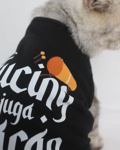 Baju Kucing Anjing Lucu Murah Cowok Cewek - BUKI KUCING LEBARAN