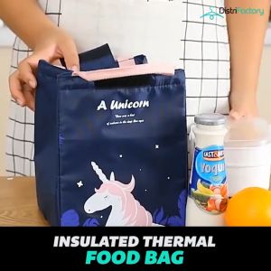 Insulated Lunch Box Reusable Lunch Cooler Tote Bag Thermal Lunchbag for School Picnic Work