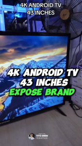 EXPOSE Smart TV 32 inch 4K TV flat screen smart tv Smart TV 43 inch android TV 50 inch Google TV Digital televisions
