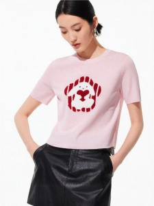 Vero Moda | Áo Sweater Knit Tencel Voan Tay Ngắn Mới Xuất Hiện Mùa Xuân