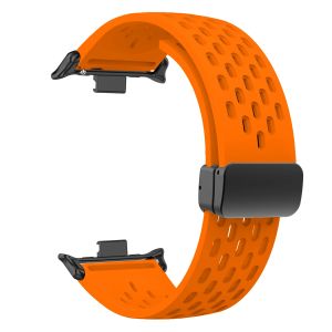 20/22mm Magnetic Buckle Silicone Strap for Redmi Watch 6/5/4 Sport Band for Mi Band 8 Pro/9/10 Pro Correa Breathable Bracelets