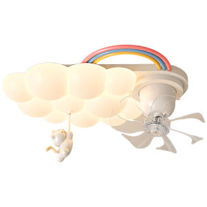 FANCY LAMP CLUB | Cloud Rainbow Design Eye Protection Full Spectrum Ceiling Light