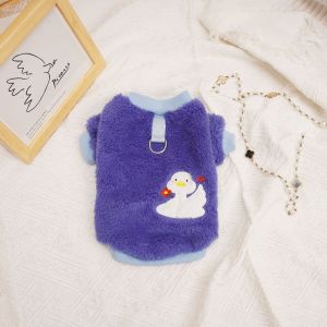 FENGCAO | Leashable Cute Dinosaur Sweater for Small Dogs