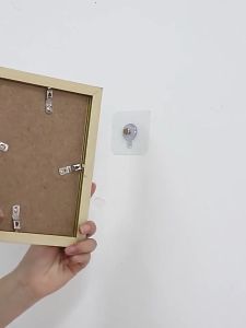 20 Móc Dán Tường Treo Tranh Siêu Dính - Treo Khung Ảnh Đồng Hồ Đồ Decor Đa Năng - Không Cần Khoan Đục