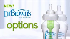 [ Phiên bản Options ] Set 2 núm ty thay thế bình sữa Dr.Browns cổ rộng phiên bản Options