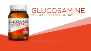Blackmores Glucosamine Sulfate 1500mg Joint Health Vitamin 180 Tablets ลดข้ออักเสบ ข้อเสื่อม บำรุงกระดูก ออสเตรเลียนำเข้า Exp.10/2027