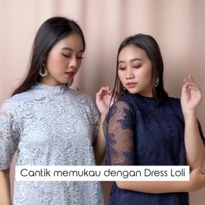 Dress Brukat Pendek Wanita Terbaru 2020 & Desain Modern Kebaya