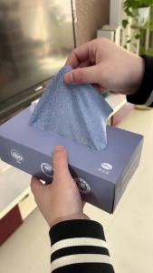 Hộp 20 Khăn Lau Siêu Thấm Dạng Rút Tiện Lợi Living C Lau Bếp Lau Bát Đĩa Đa Năng