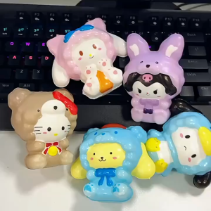 Mainan anak squishy pencet anti stress squisi pencet gemas mainan pereda stress squishy sanrio custom animal cute