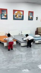 Sofa Giường Eluy Đa Năng Gập Gọn Thành Ghế Có Hộc Chứa Đồ Màu Xám Đen Ghi - Khung Đen (3 Kích Thước 80cm 120cm 150cm) Dài 190cm Khi Thành Giường Ghế Sofa Có Ngăn Tiện Lợi 2 Trong 1 Giường Sofa Hiện Đại Mới Nhất Năm