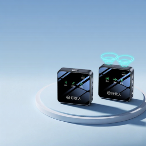 Haomuren | Wireless Lapel Microphone for Live Streaming and Recording