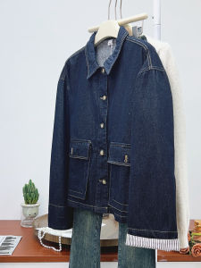QINGNAER | Stylish Versatile Casual Loose Denim Jacket