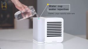 Xiaomi Microhoo 3 In 1 Mini เครื่องปรับอากาศ Cooling พัดลมหน้าจอสัมผัสจับเวลา Artic Cooler ความชื้น