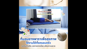 (จำกัดซื้อ 1set/ออเดอร์) ช้างไทย ชุดที่นอนยางพารา ที่นอนอเนกประสงค์ พับได้ 4 ตอน ขนาด 3 ฟุต พกพาสะดวก ใช้งานได้นาน มีความยืดหยุ่น ช่วยกันไรฝุ่น (MV Mall Outlet)