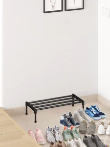 STON Multi-Layer Shoe Scalable Rack Stainless Steel Storage Rack Dust-proof Storage Student Dormitory Save Space