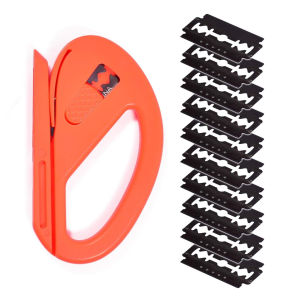 11/12pcs Car Vinyl Wrap Knife Safety Cutter Wrapping Paper Cutter for Car Sticker Carbon Fiber Vinyl Wrap Film Cutting Tool