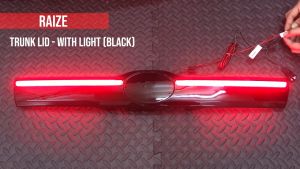 Toyota Raize 2022-2026 rear Trunk lid with light