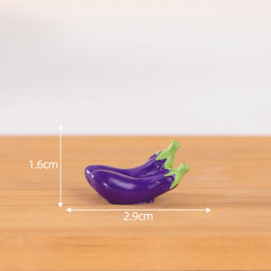 Miniature Realistic Simulation Vegetable Dollhouse Decoration DIY Landscape Resin Craft Living Room Decorative Accessories