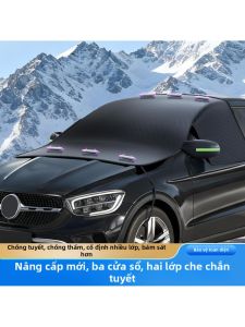 All Seasons Magnetic Sun Shield for Cars Ice Protection
