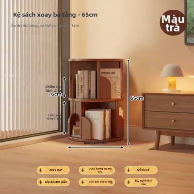 YONGJUE | Giá Để Sách Quay 360 Độ