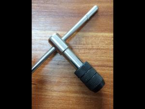 JIANTAI 7/6PCS T-type Machine Screw Thread Tap Wrench M6/M7/M8/M10/M12 Tap Set DIY Hand Tool Wrench Ratchet Tap Wrench Tapping Threading Tool