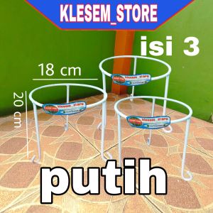 Standing pot murah (isi 3) diameter 18