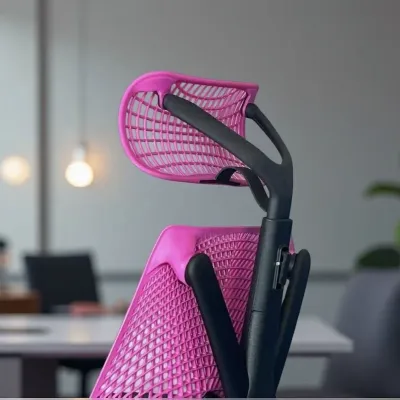 Herman Miller Sayl Ergonomic Chair High Back Adjustable Headrest Computer Chair Luxury Rotatable Reclining Net Fabric Home Office