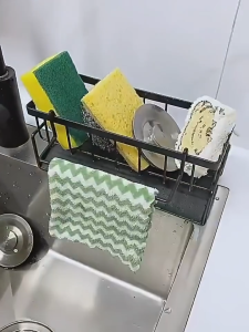 Kitchen Sink Drain Rack Sponge Holder Bathroom Soap Holder Dish Rack stainless organizer storage