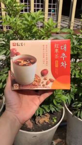 Trà Táo Đỏ Damtuh Hàn Quốc chính hãng Hộp 15 gói x 15g Date mới 11/2025 CHIKOREA
