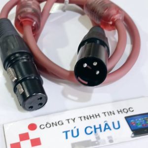 Cáp nối dài Canon dài 80Cm / 1 đầu Đực Canon ra 1 đầu Canon Cái