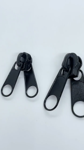 Universal Double Zipper Head 10Pcs Kit - Instant Fix for Camping Tent Quilt Bag Metal/Nylon Slider