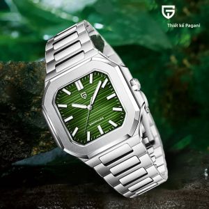 Đồng Hồ Thạch Anh Nam Cao Cấp Pagani Design 2025 Mặt Kính Sapphire Thời Trang Thép Không Gỉ VH31 Thể Thao Chống Nước