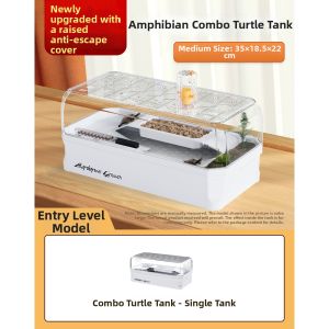 Tailwise | Tortoise Dedicated Ecological Lazy Easy-use Turtle Tank Small