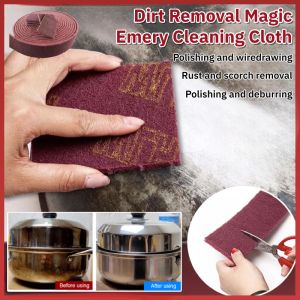 Nano Sponge Dirt Removal Magic Emery Cleaning Cloth Pot Wash Oil Rust Remover Dishwashing Brush Household Cleaning Tools